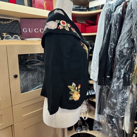 Moschino Cheap and Chic Size 40 Black Jacket - Picture 2 of 9